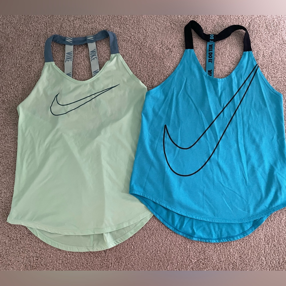 Two pack Nike tank tops